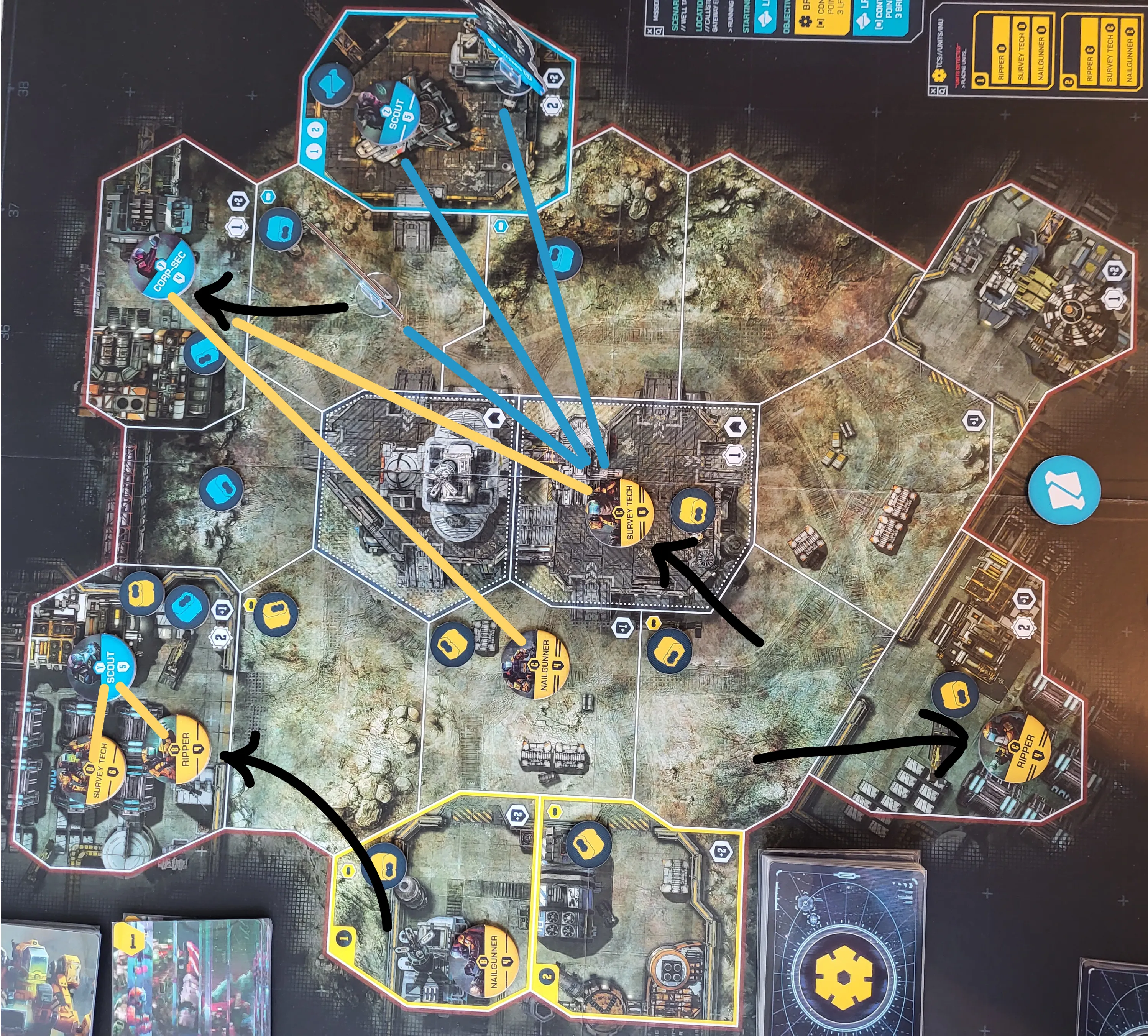 Scenario 1 - Mid-game